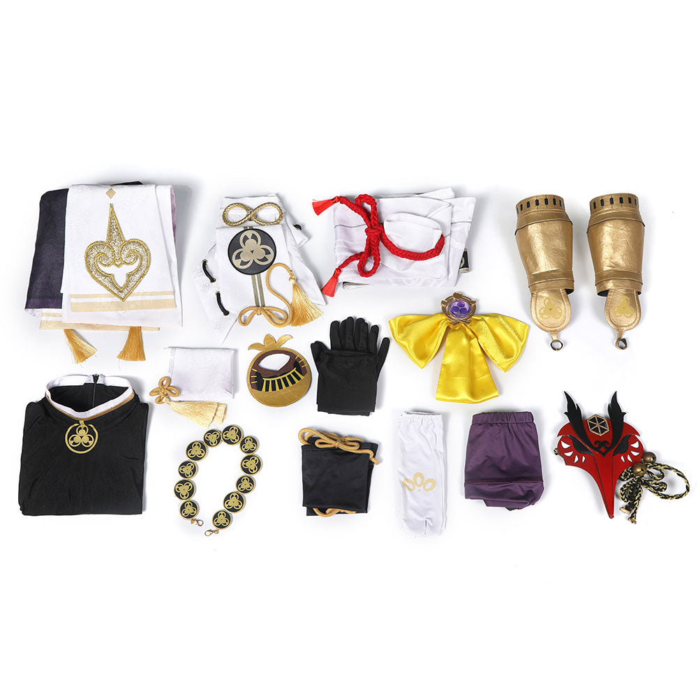 Genshin Impact Kujou Sara Cosplay Costume
