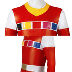 Power Rangers In Space Red Space Ranger Cosplay Costume