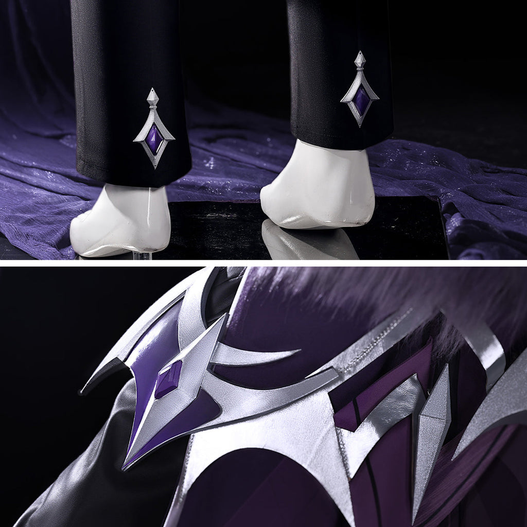 Genshin Impact Pantalone Fatui Regrator Cosplay Costume