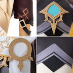 Genshin Impact Aether Traveler Cosplay Costume