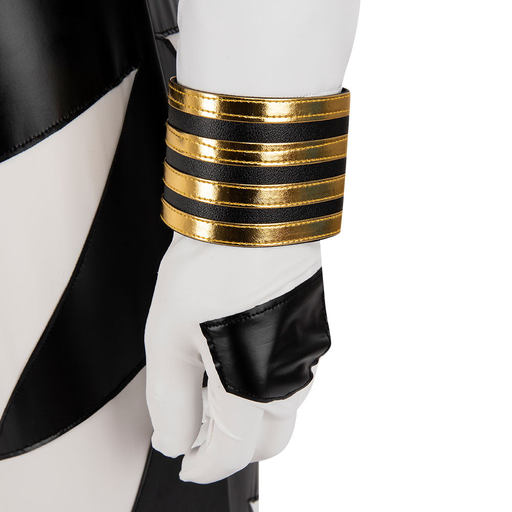Power Rangers Dino Thunder White Dino Ranger Cosplay Costume