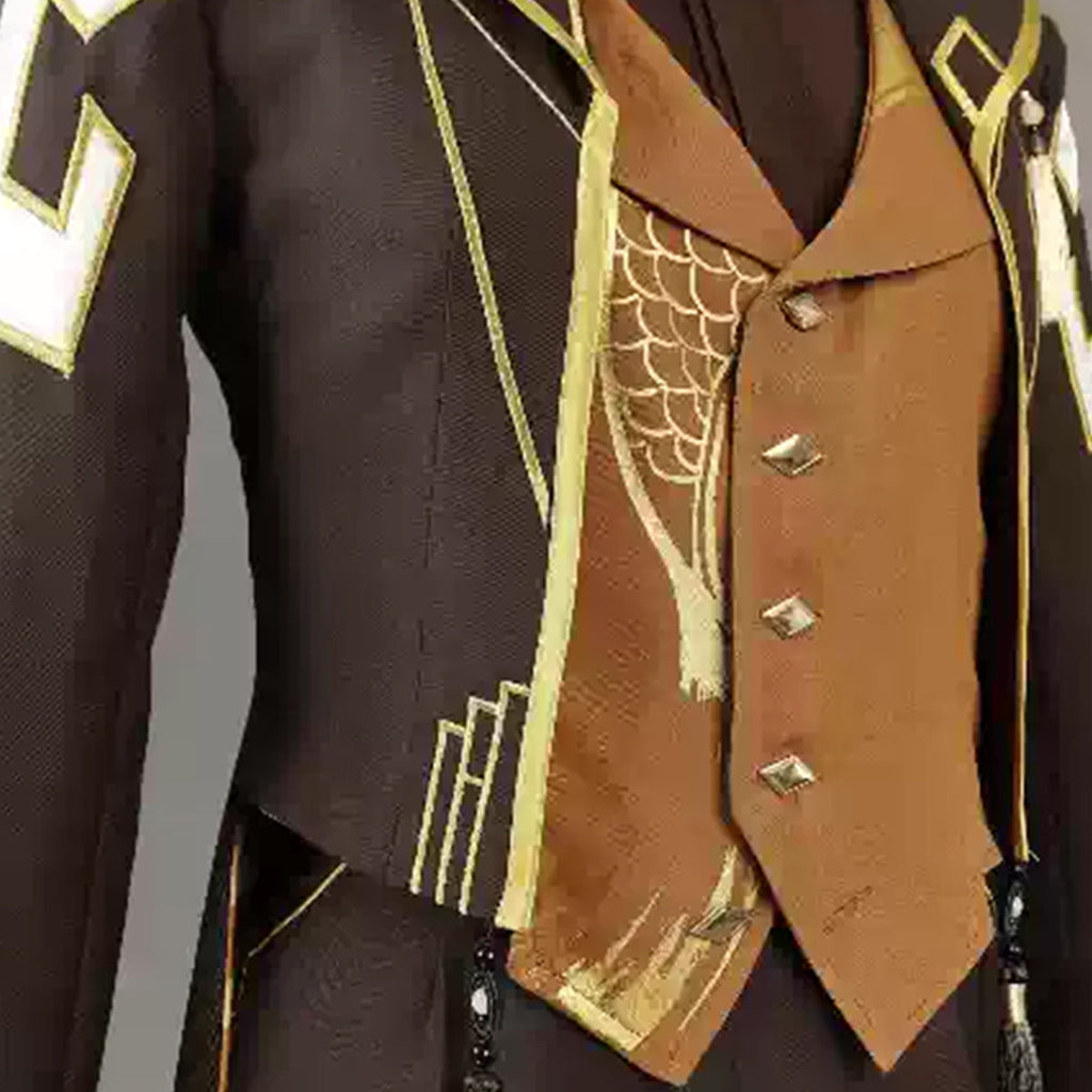 Genshin Impact Zhongli 2023 Concert Suit Cosplay Costume