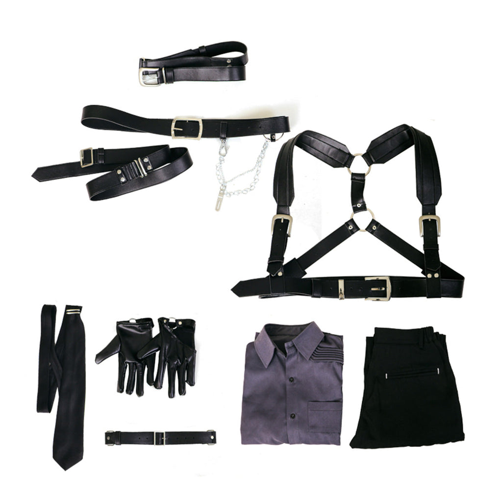 Love and Deepspace Precise Control Dark Silver Cosplay Costume