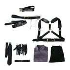 Love and Deepspace Precise Control Dark Silver Cosplay Costume