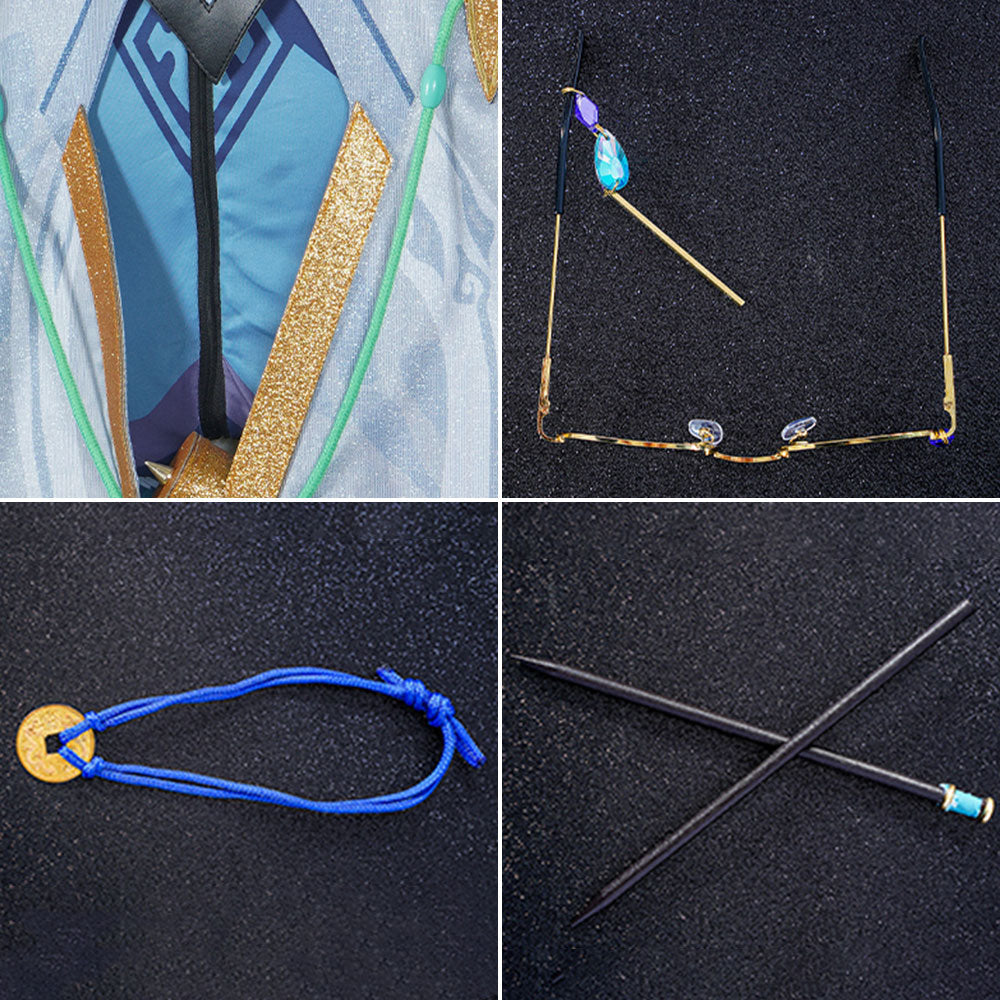 Genshin Impact Baizhu Cosplay Costume