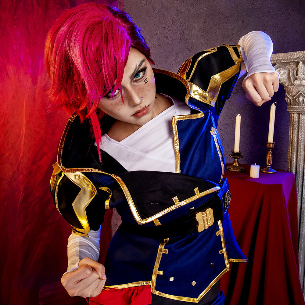 Arcane Season 2 League of Legends LOL Vi Cosplay Costume
