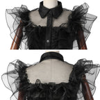 Wednesday Iconic Dance Scene Cosplay Costume