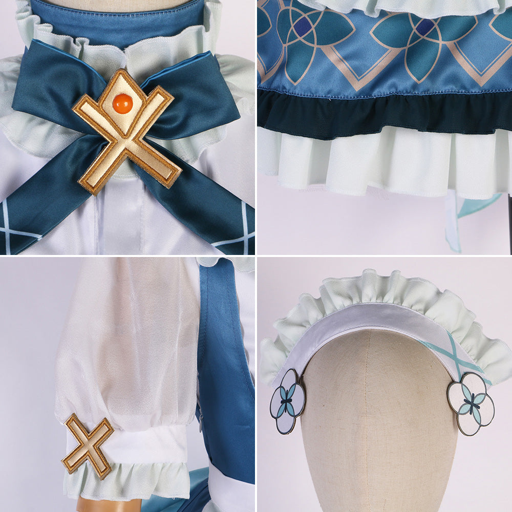 Genshin Impact Faruzan Cafe Collab Outfit Cosplay Costume