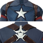 Marvel Avengers: Endgame Steven Rogers Captain America Cosplay Costume-No Shoes