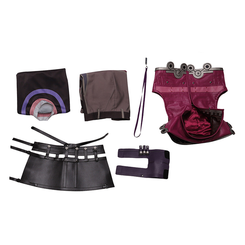 Xenoblade Chronicles: Definitive Edition Shulk Purple Cosplay Costume