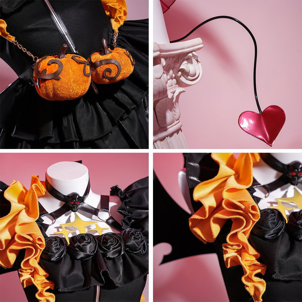 UTAU Kasane Teto Halloween Cosplay Costume
