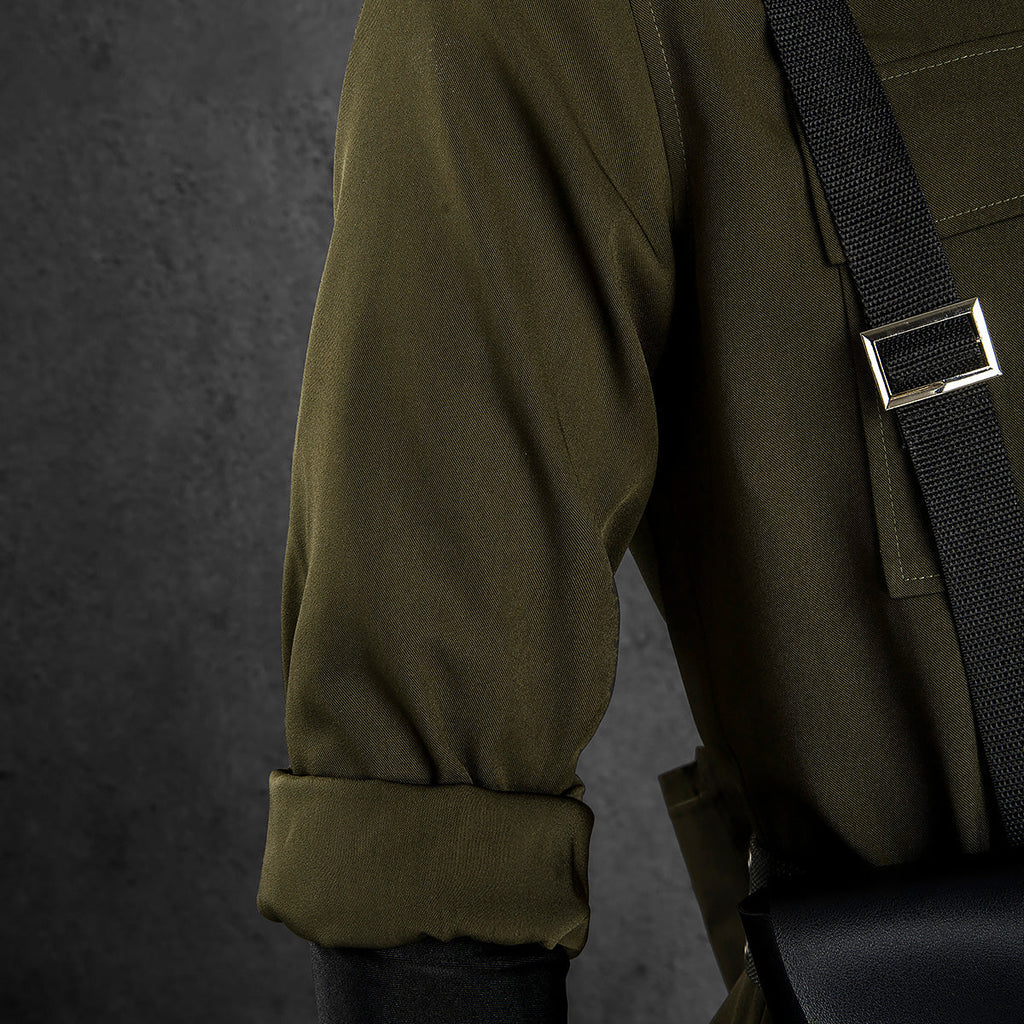 Metal Gear Solid Delta: Snake Eater MGS3 Big Boss Naked Snake John Solid Snake Green Cosplay Costume
