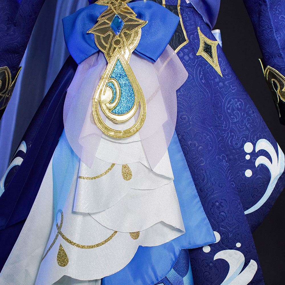 Genshin Impact Focalors Furina Premium Edition Cosplay Costume
