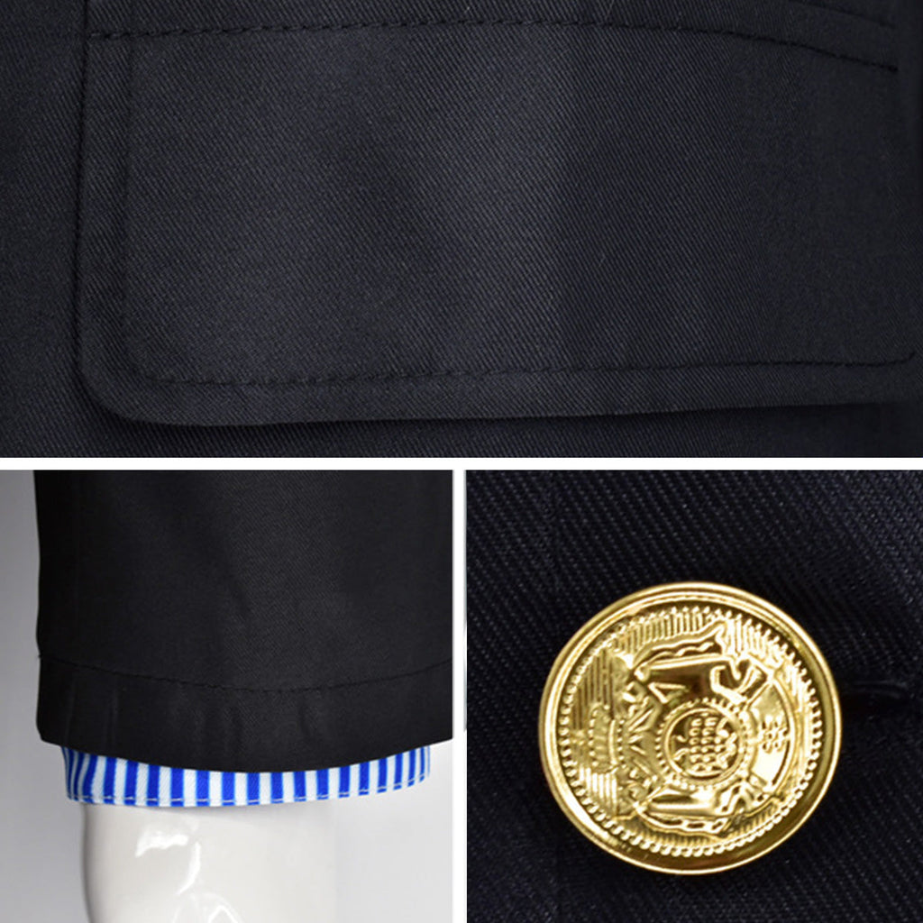 One Piece Live Action Sanji Vinsmoke Cosplay Costume