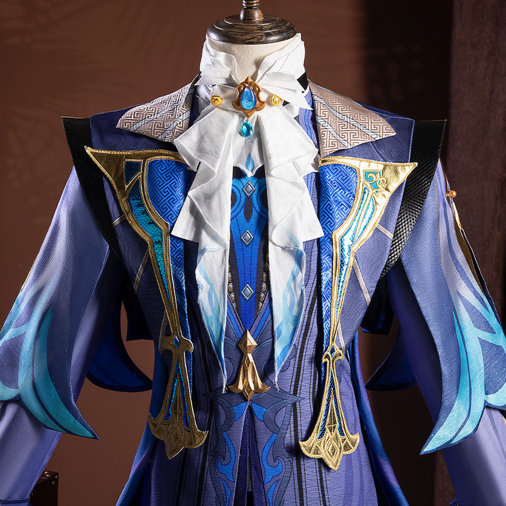 Genshin Impact Fontaine Neuvillette Cosplay Costume