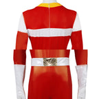 Power Rangers In Space Red Space Ranger Cosplay Costume