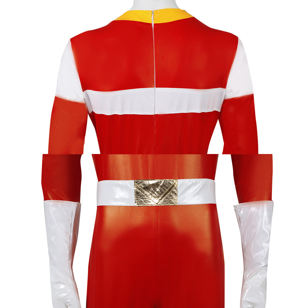 Power Rangers In Space Red Space Ranger Cosplay Costume