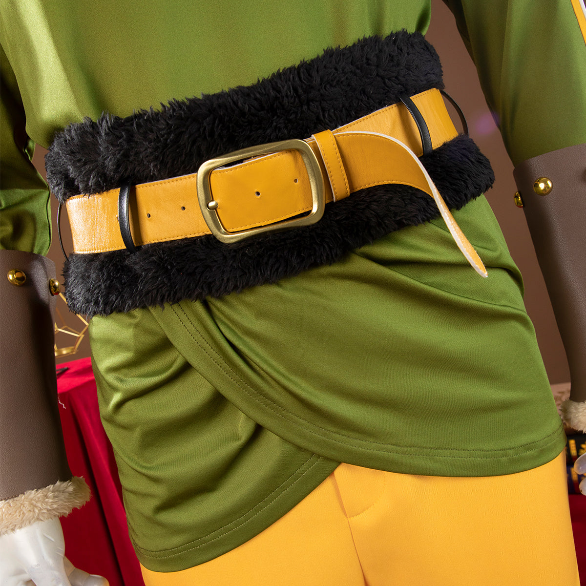 One Piece Roronoa Zoro Elbaf Yellow Pants Cosplay Costume