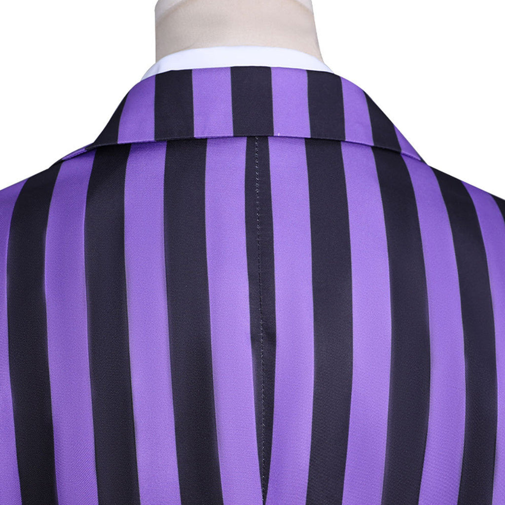 Wednesday Season 2 Agnes DeMille Purple Uniform Costume