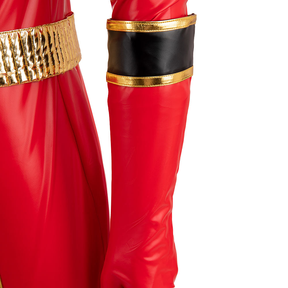 Power Rangers Mystic Force Red Mystic Ranger Cosplay Costume
