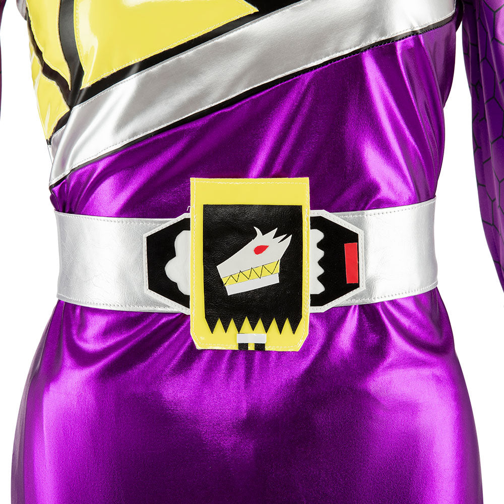 Power Rangers Dino Charge Dino Charge Purple Ranger Cosplay Costume