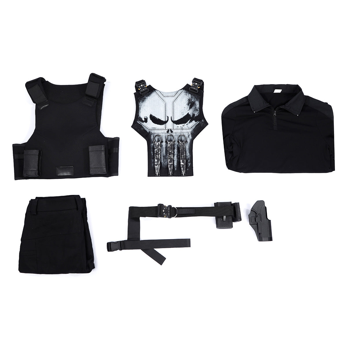 Spider-Man: Brand New Day Punisher Cosplay Costume