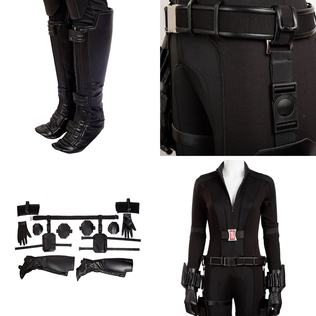 Captain America: The Winter Soldier Black Widow Cosplay Costume