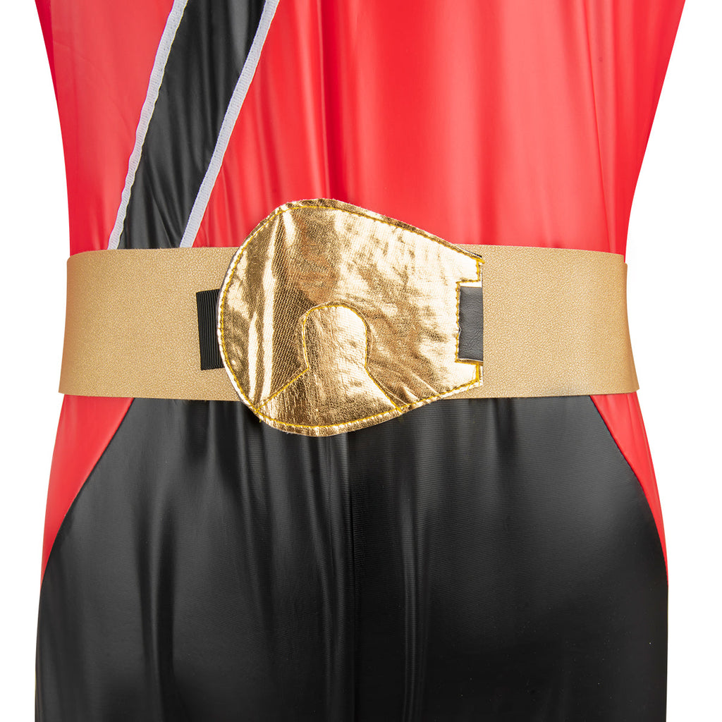 Power Rangers Samurai Red Samurai Ranger Cosplay Costume