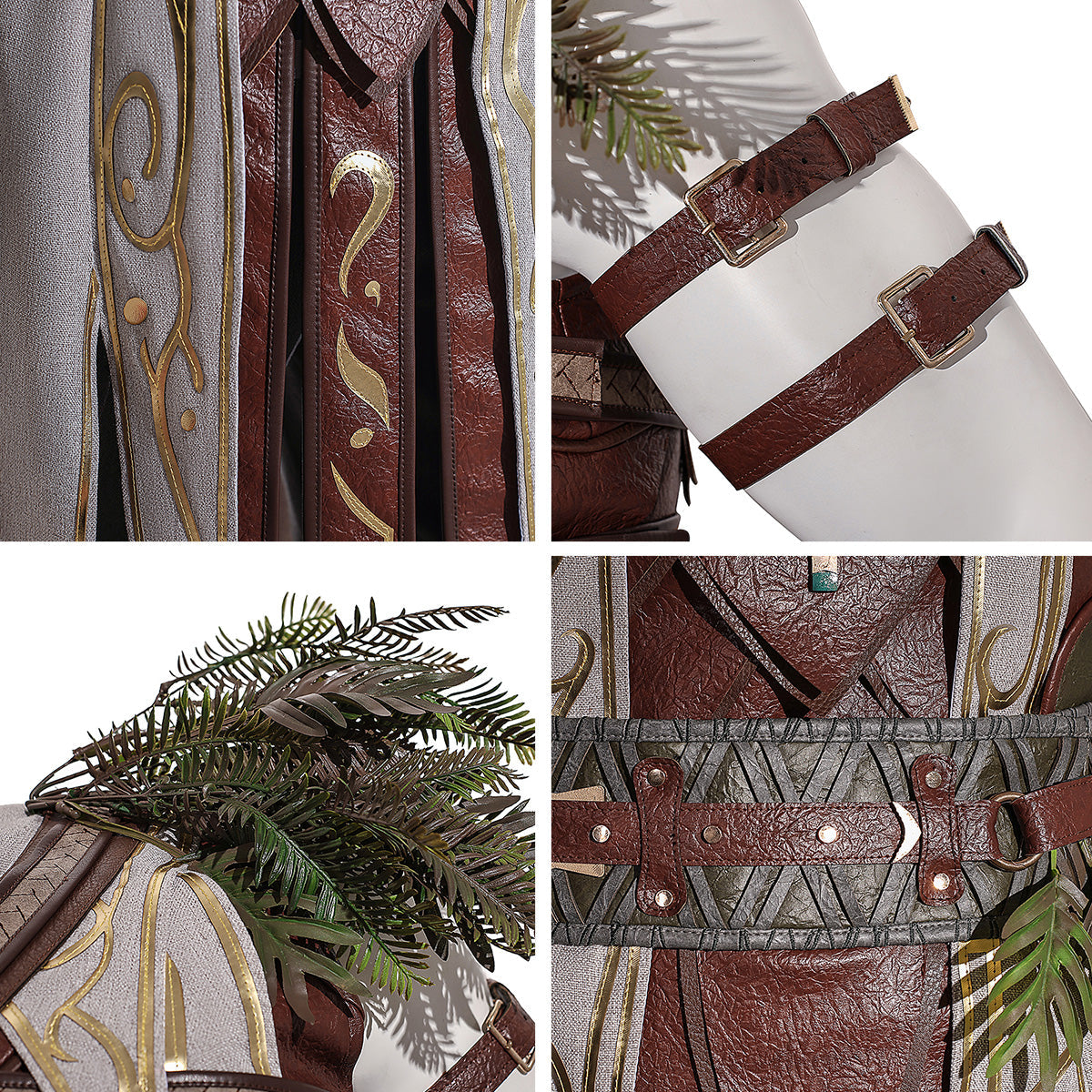 Baldur's Gate III Baldur s Gate 3 BG3 Halsin Cosplay Costume