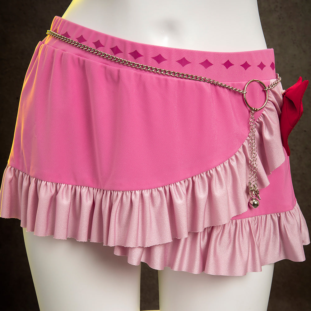 Final Fantasy VII Rebirth Aerith Gainsborough Cosplay Swimsuit