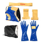 Power Rangers Ninja Storm Navy Thunder Ranger Cosplay Costume