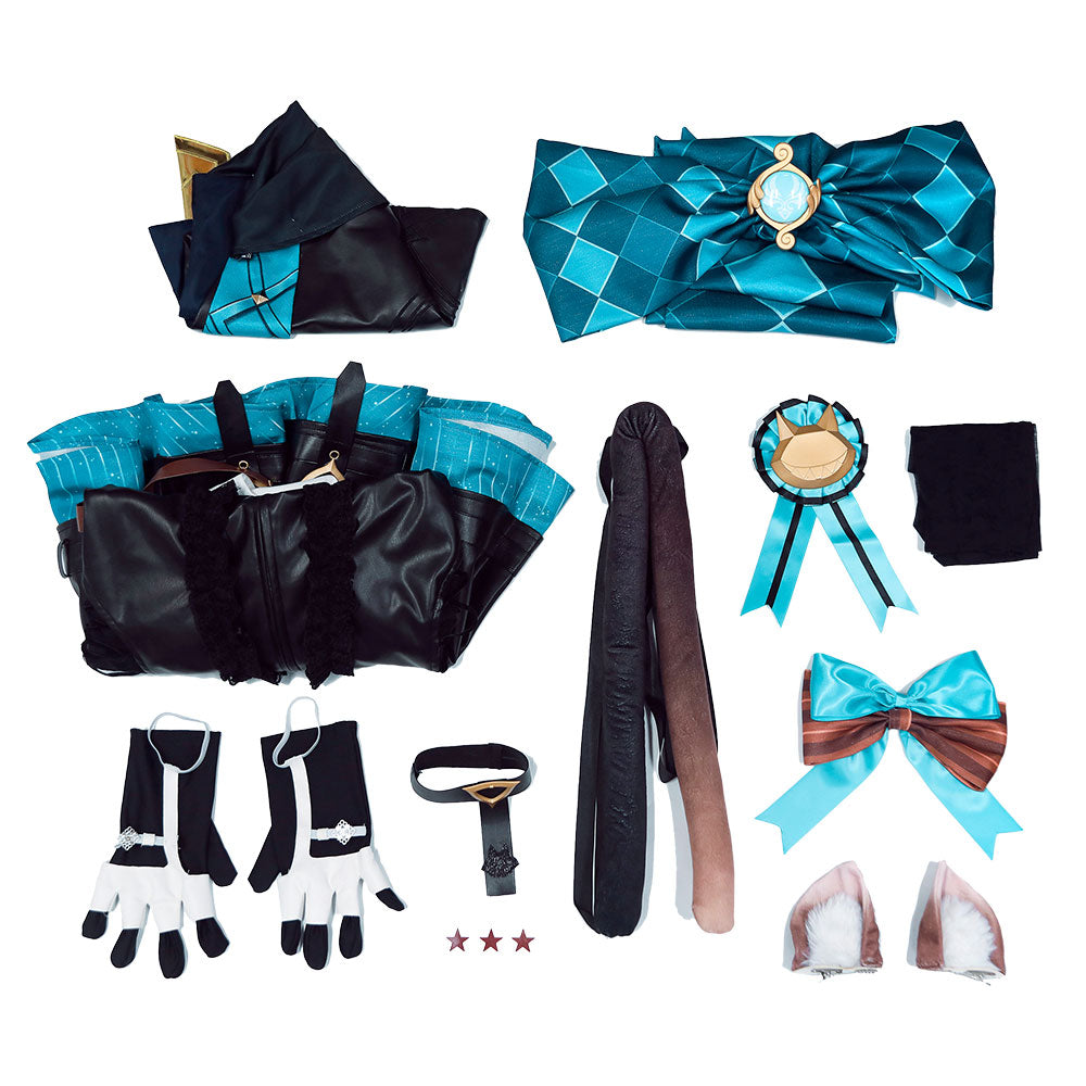 Genshin Impact Lynette New Edition Cosplay Costume