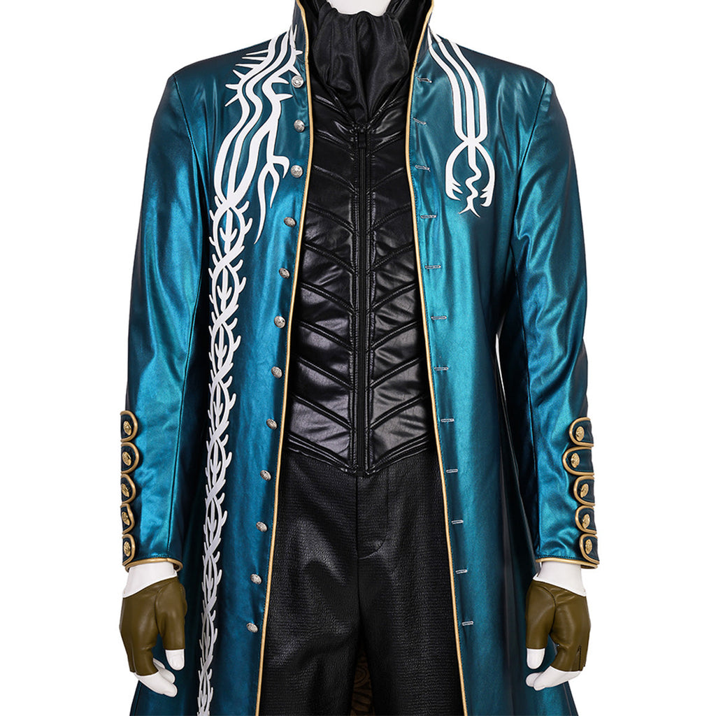 Devil May Cry 3 Dante's Awakening Vergil Cosplay Costume
