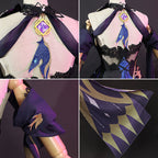 Genshin Impact Keqing Opulent Splendor Cosplay Costume