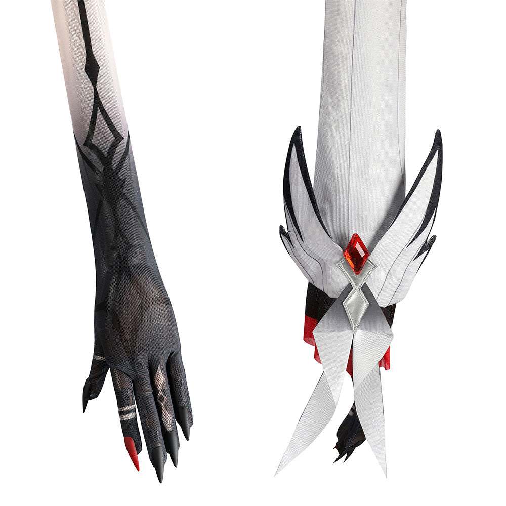 Genshin Impact Fatui Arlecchino Servant New Cosplay Costume