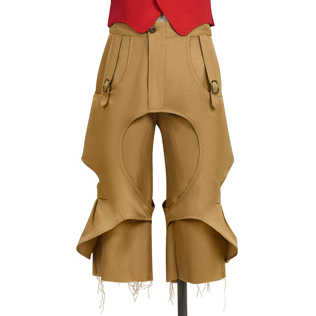 One Piece Live Action Season 2 Luffy Costume with Straw Hat