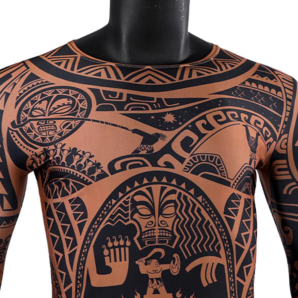Moana Maui Premium Edition Cosplay Costume