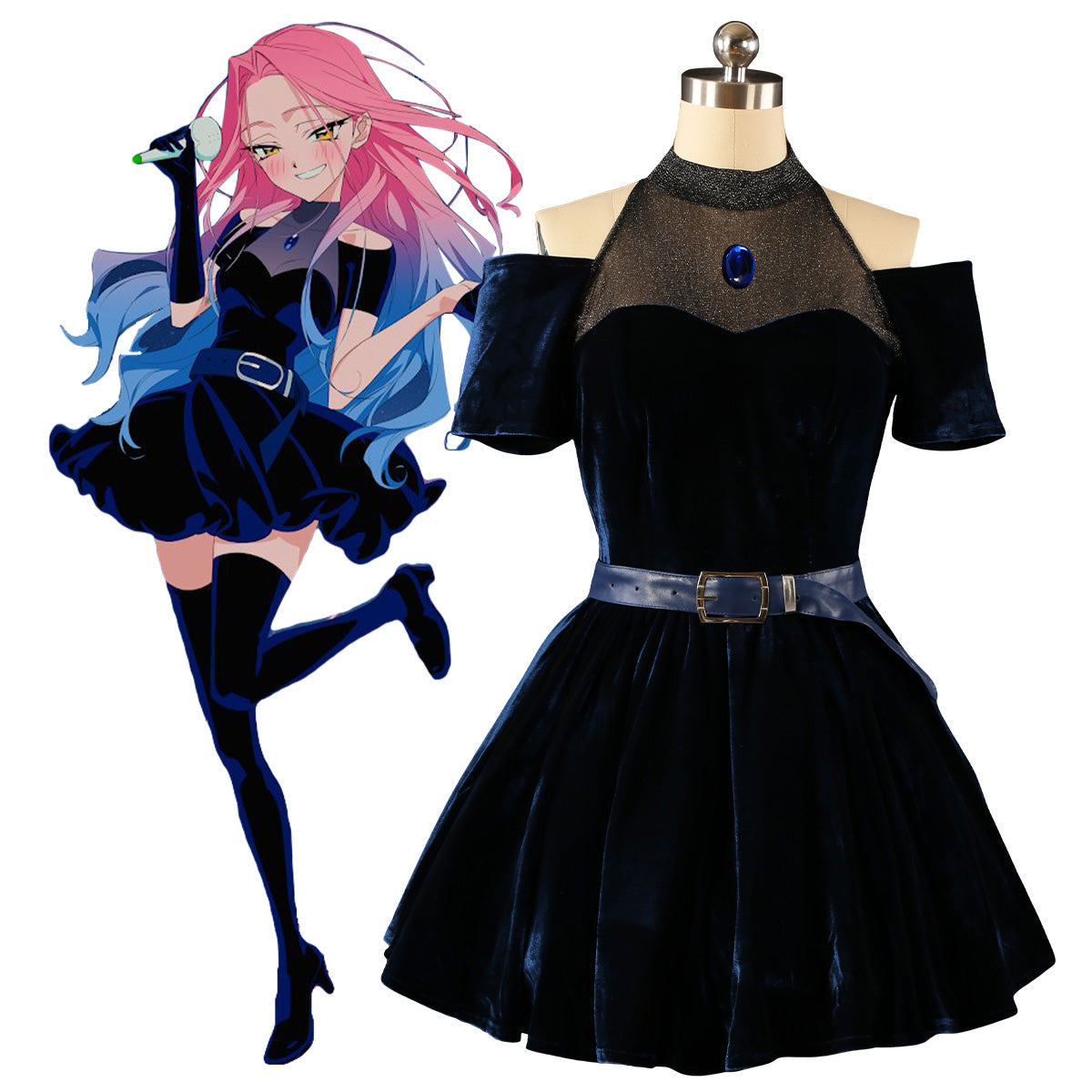 Alien Stage Mizi Cosplay Costume