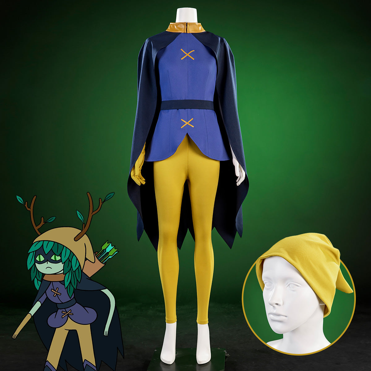 Adventure Time Huntress Wizard Cosplay Costume