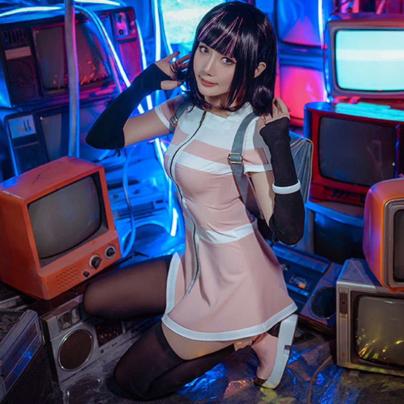 Akudama Drive Ordinary Person Halloween Cosplay Costume