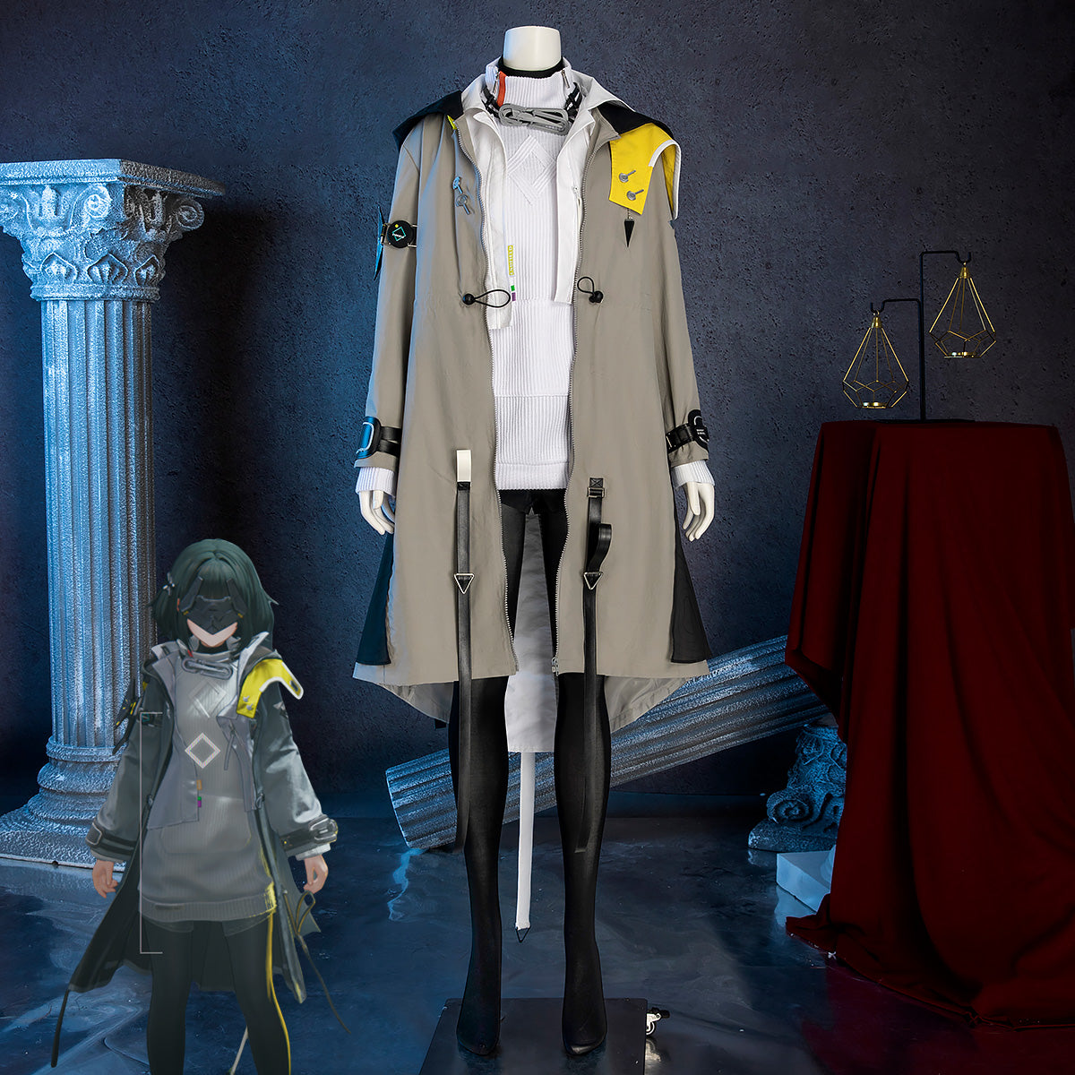 Arknights: Endfield Female Endministrator Cosplay Costume