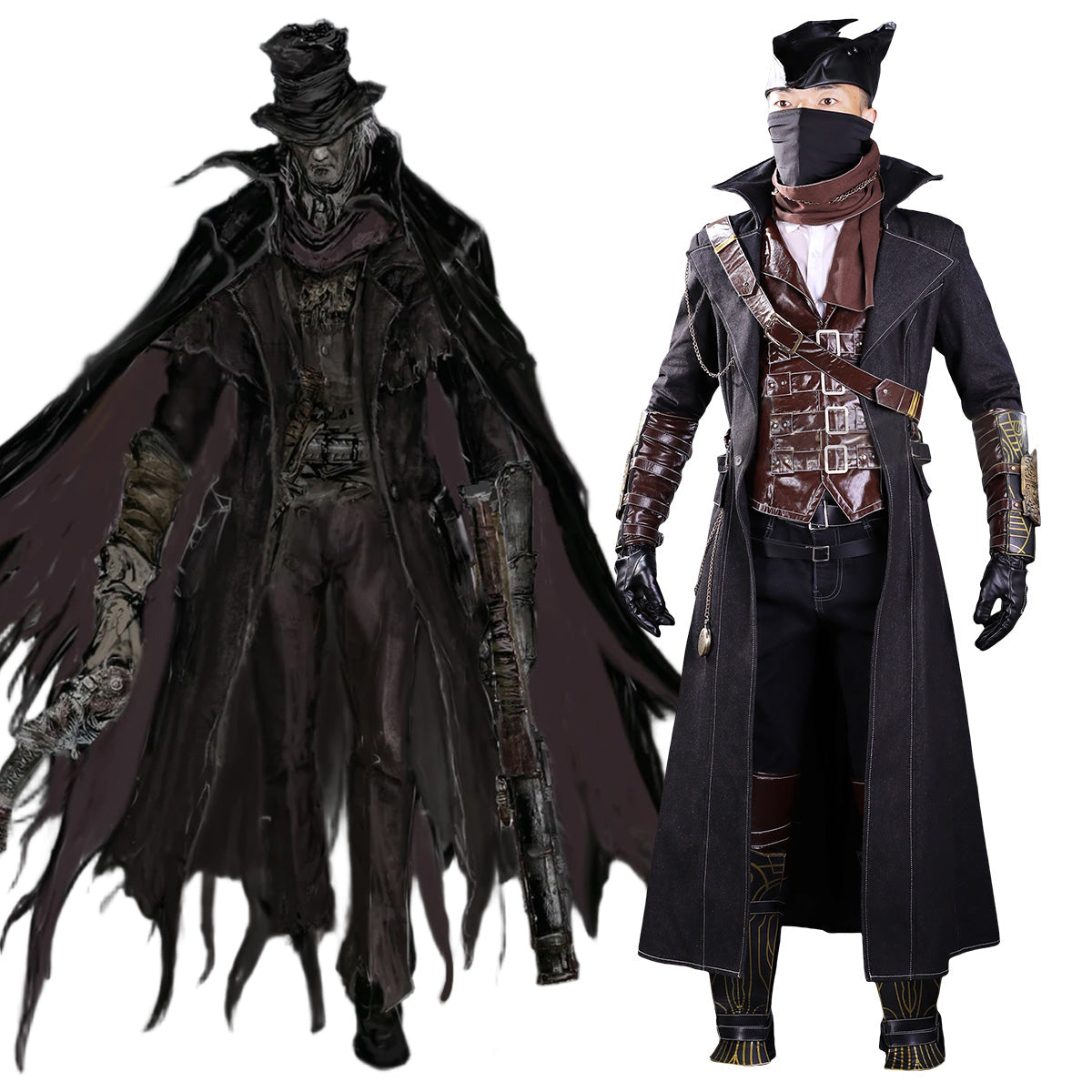 Bloodborne Gehrman the First Hunter Cosplay Costume