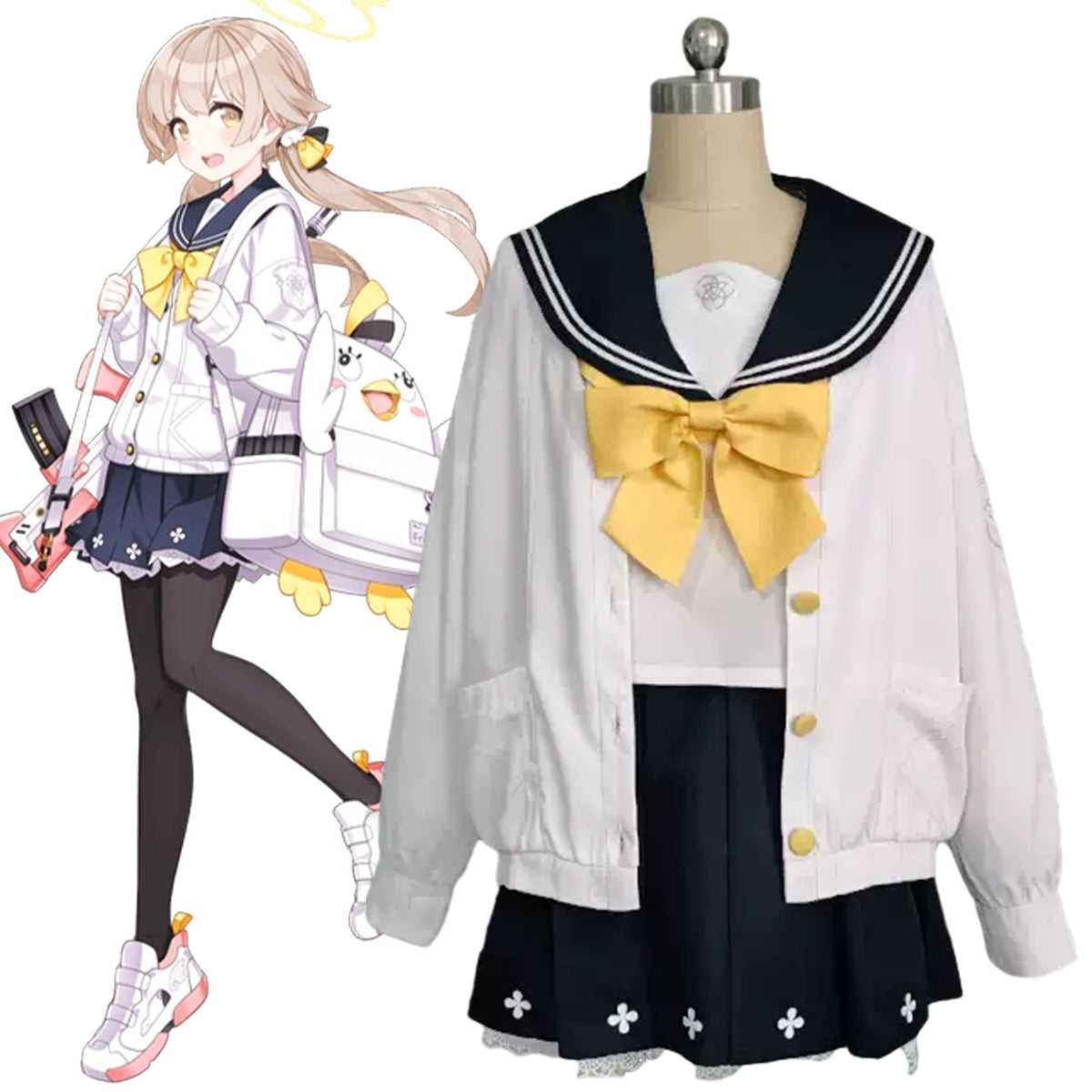Blue Archive The Animation Ajitani Hifumi Cosplay Costume