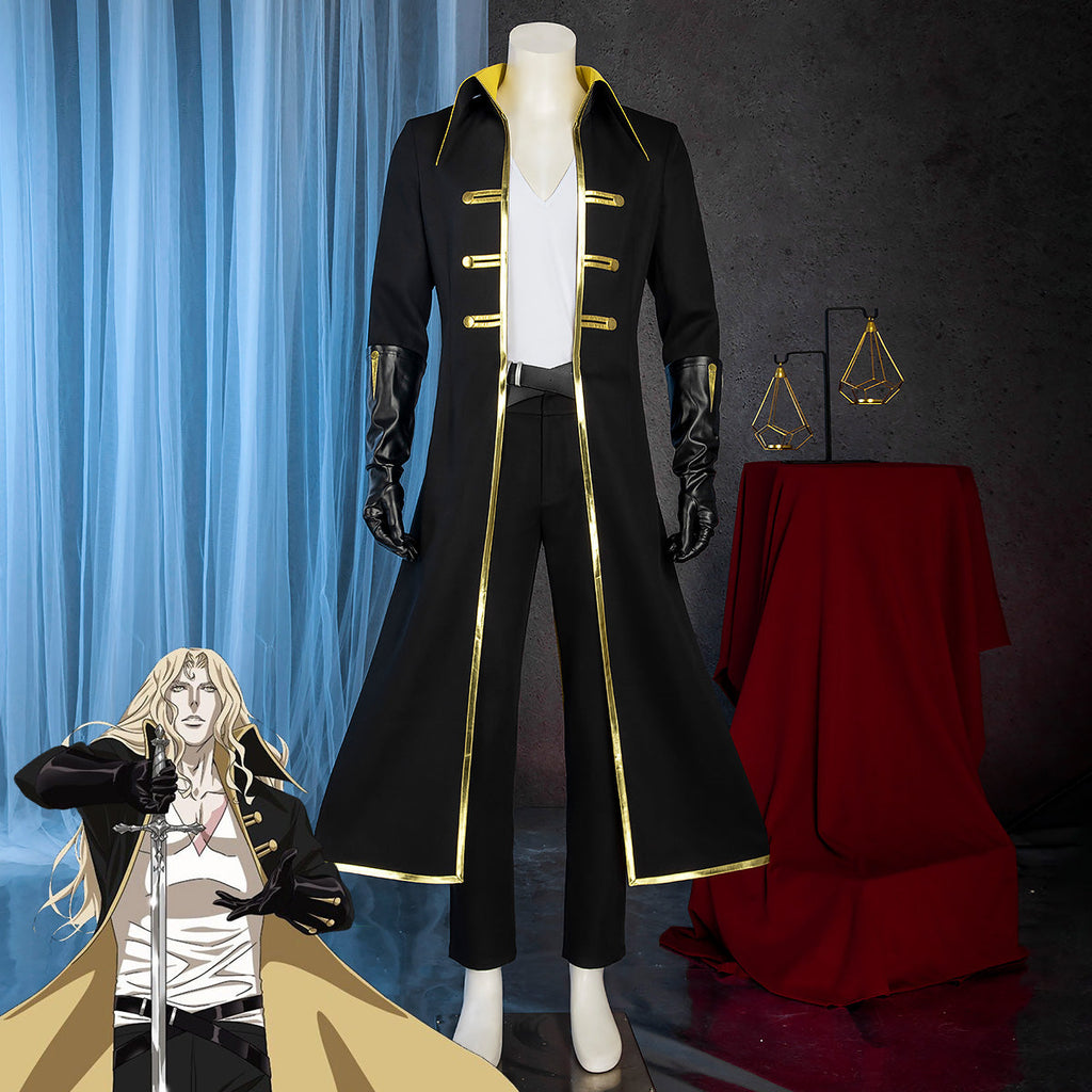 Castlevania: Nocturne Alucard Cosplay Costume