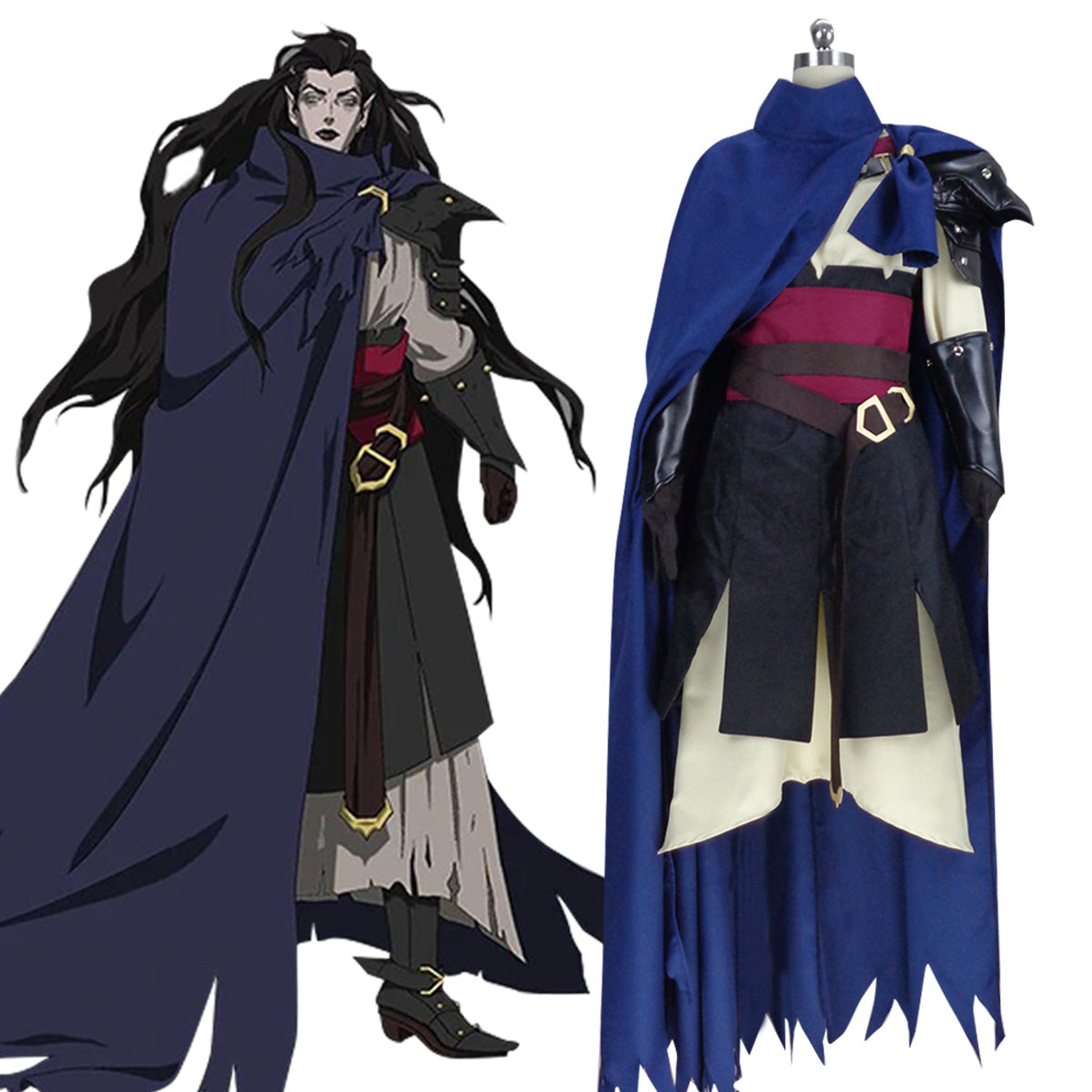Castlevania Season 3 Striga Cosplay Costume