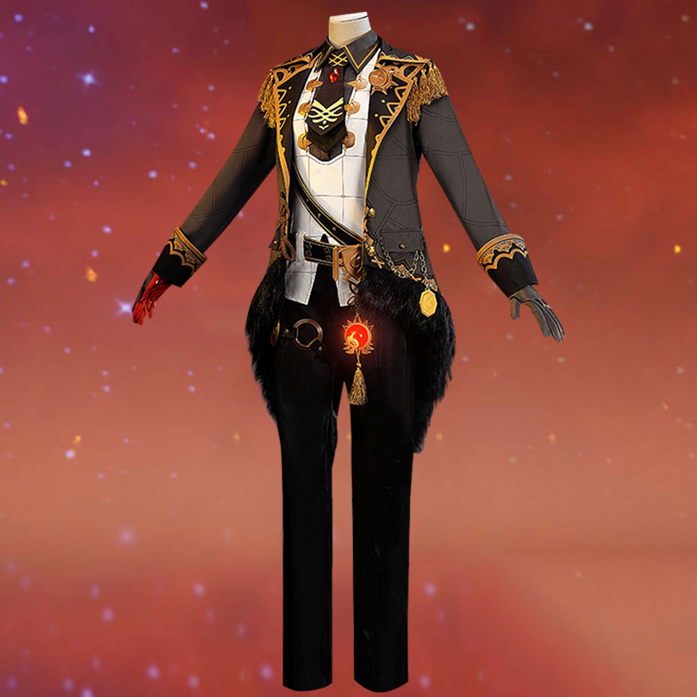 Diluc from Genshin Impact Halloween Cosplay Costume