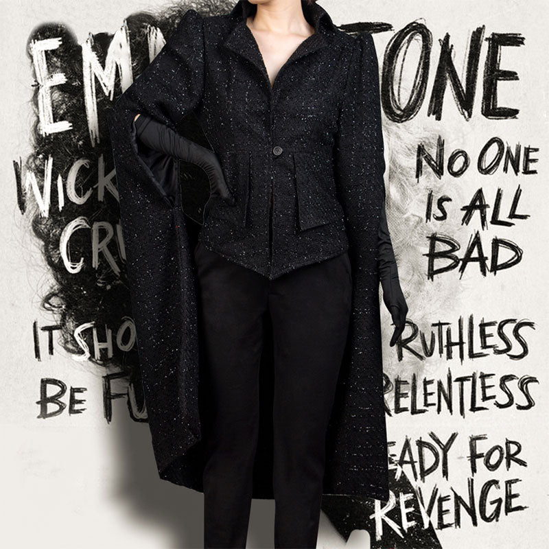 Cruella de Vil Cosplay Coat and Pants Set