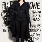 Cruella de Vil Cosplay Coat and Pants Set