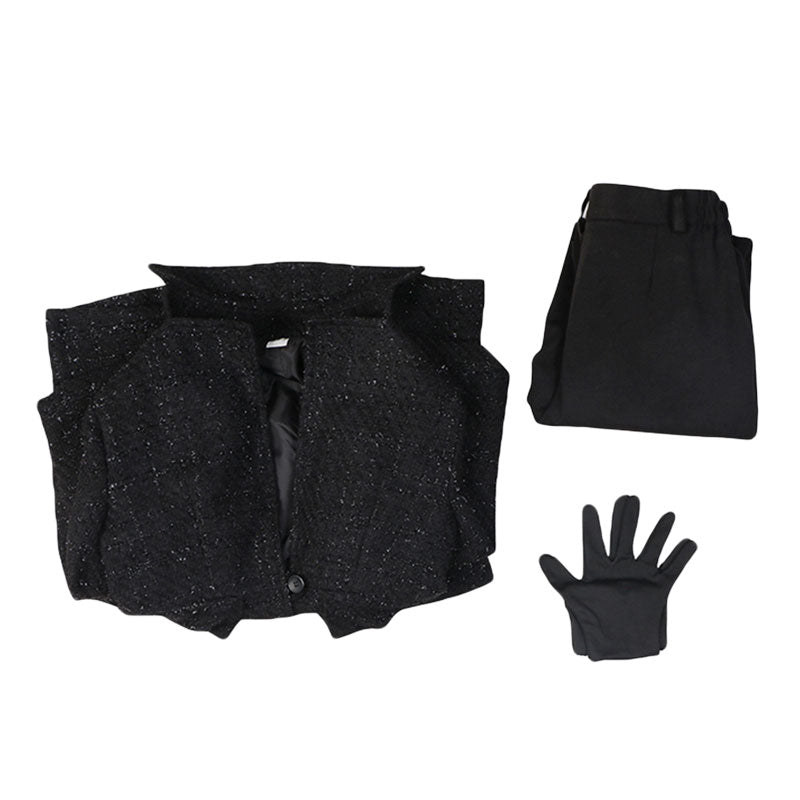 Cruella de Vil Cosplay Coat and Pants Set