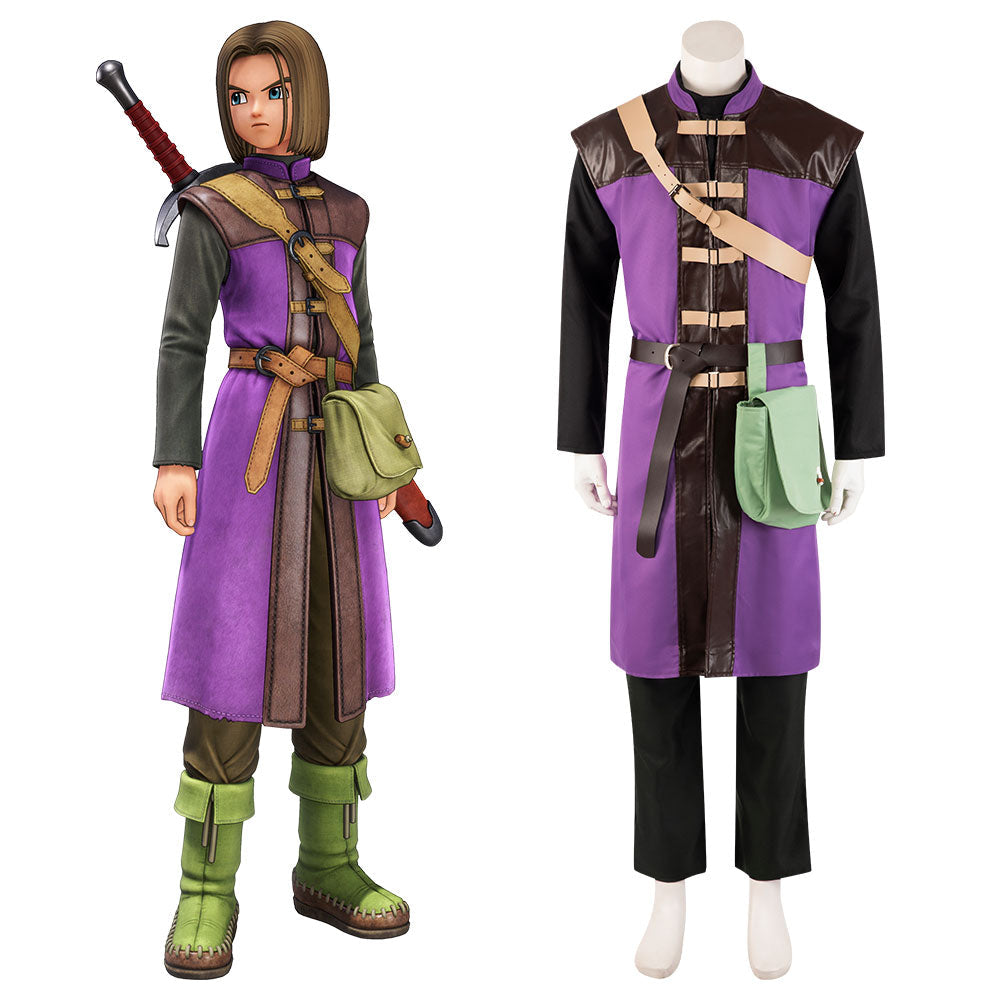 Dragon Quest XI: Echoes of an Elusive Age DQ11 Luminary Hero Cosplay Costume